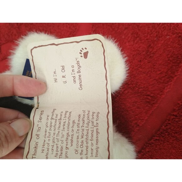 Boyds Plush Birthday Bear "Over The Hill" Hat & Shirt Collectible 1988-2003 - Picture 8 of 10